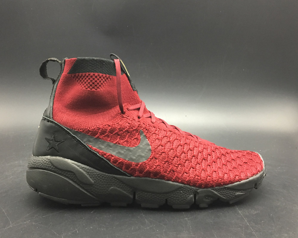 rajabarbar Nike Air Footscape Magista Team Red/Black-Metallic Gold For Sale